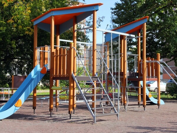 Детские площадки в стиле "Оптима"