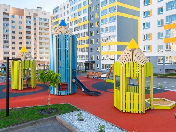 Детские площадки в стиле "Карандаши"