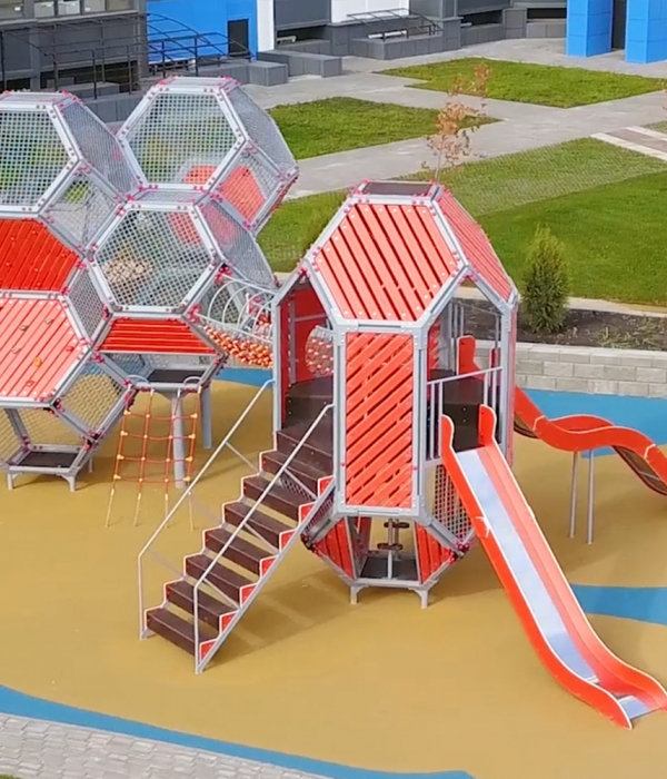 Детские площадки в стиле "MARS"