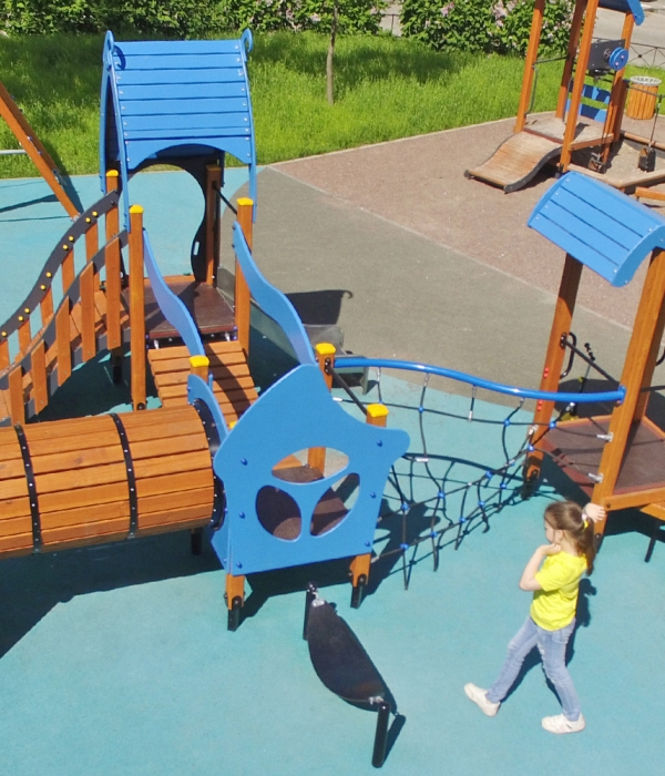 Детские площадки в стиле "Деревня эльфов"
