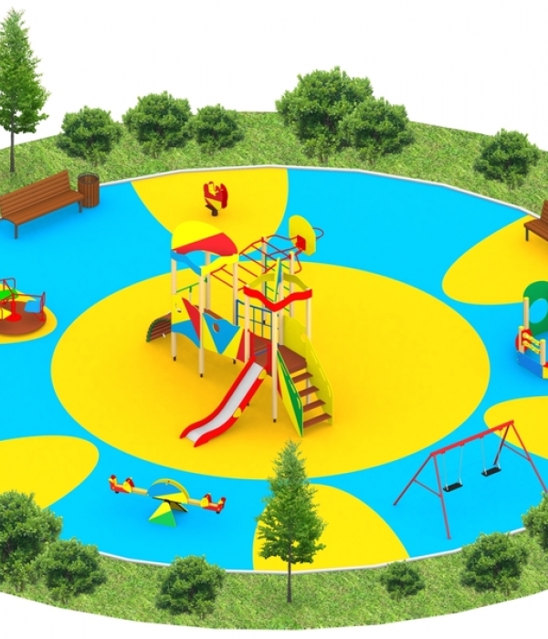 Детские площадки в стиле "Сити A"