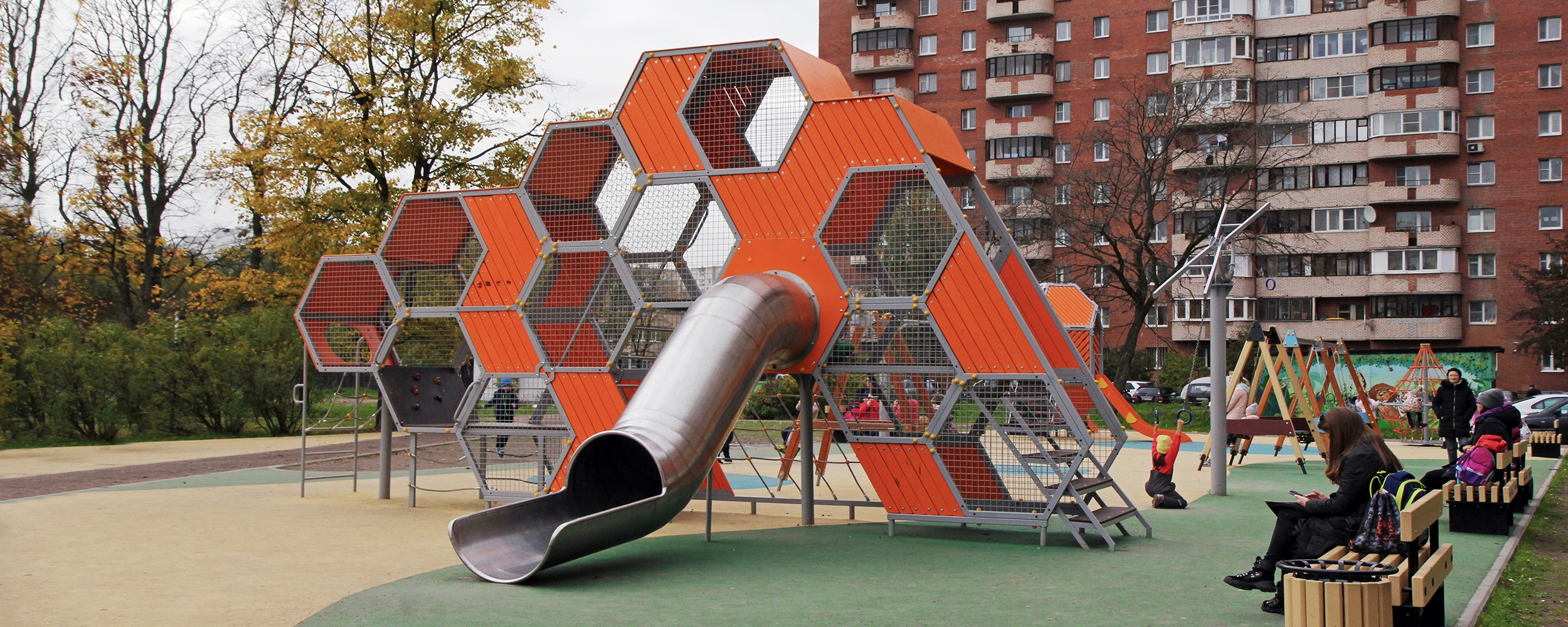 Детские площадки в стиле MARS — купить оборудование для детской площадки в  компании АВЕН