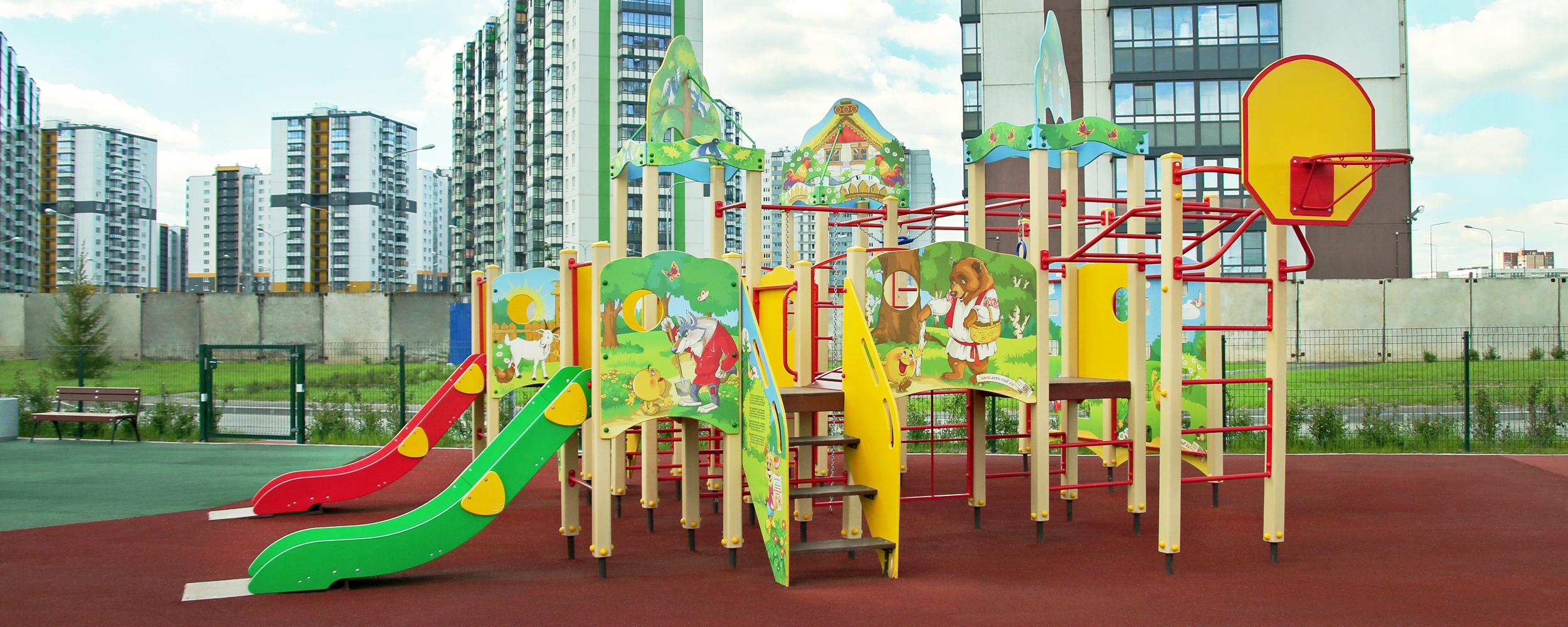 Детские площадки в стиле "Сказка"