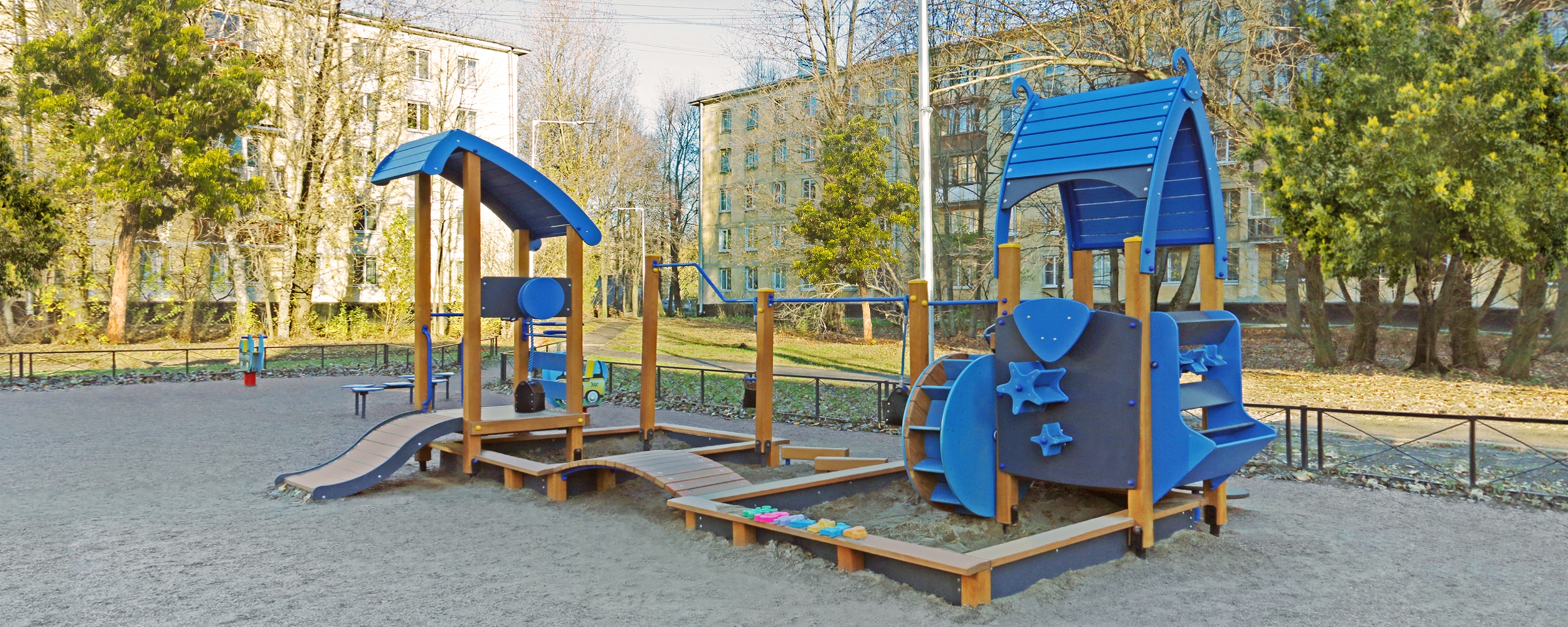 Детские площадки в стиле "Деревня эльфов"