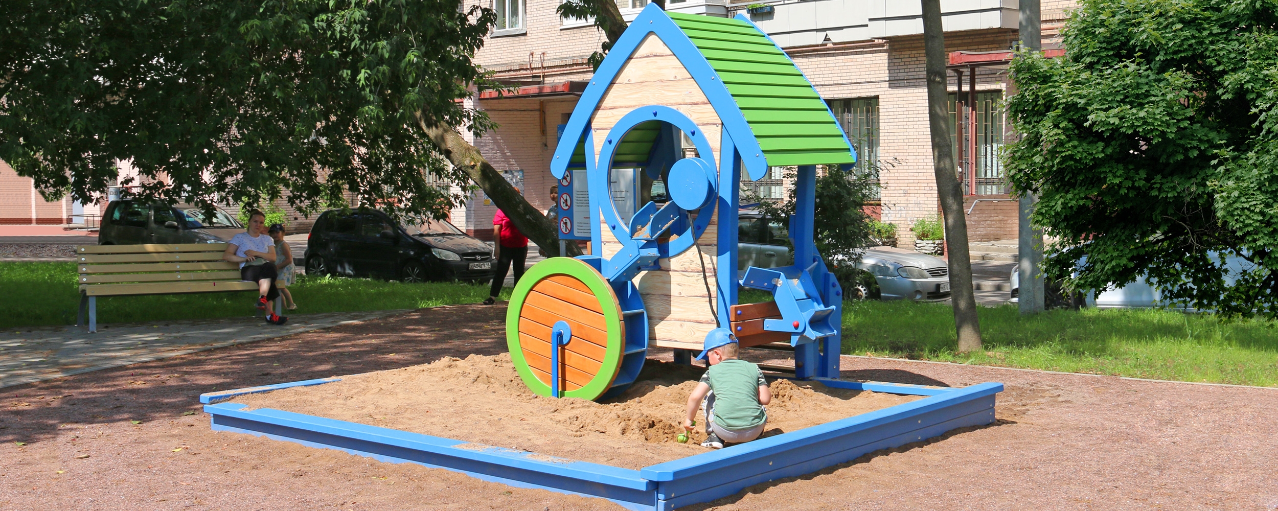 Детские площадки в стиле "Хоббиты"