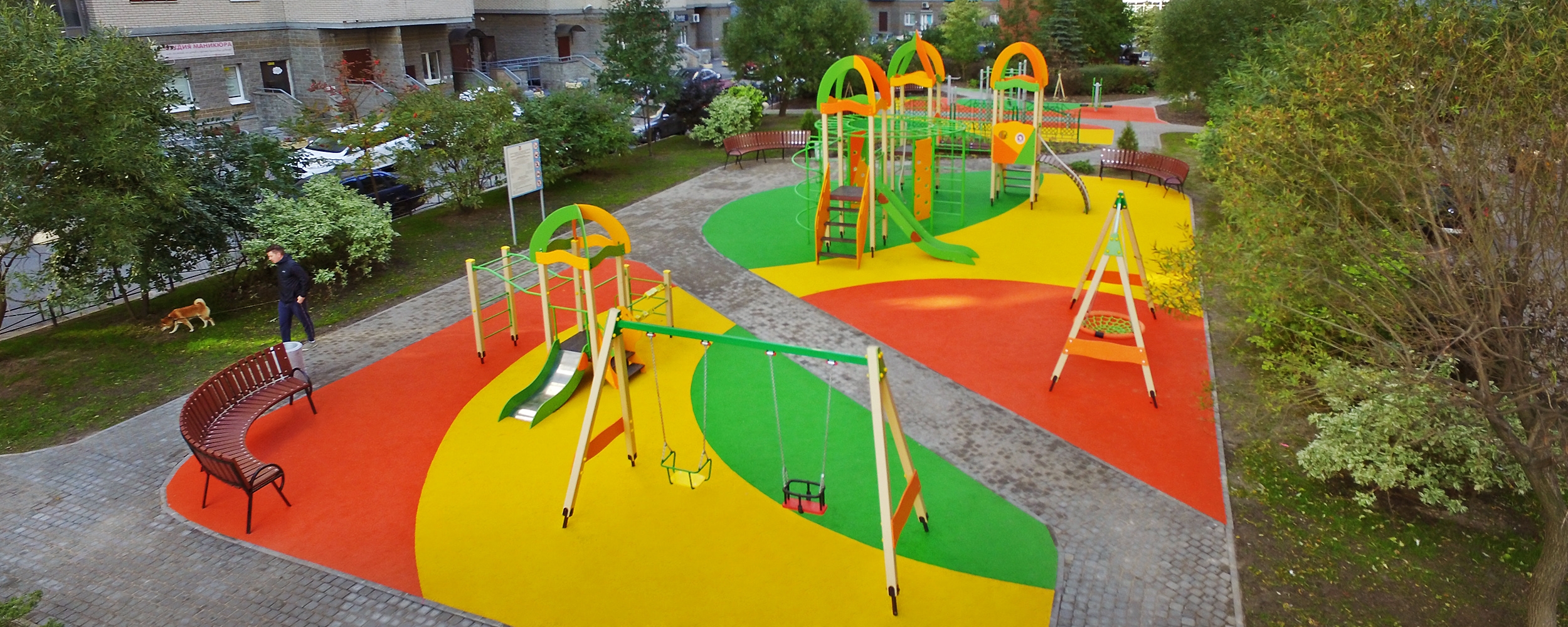 Детские площадки в стиле "Сити"
