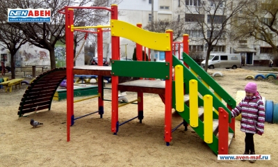 Детские площадки Авен установлены в Севастополе
