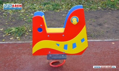На детской площадке в Санкт-Петербурге установлено оборудование серии "Сити"