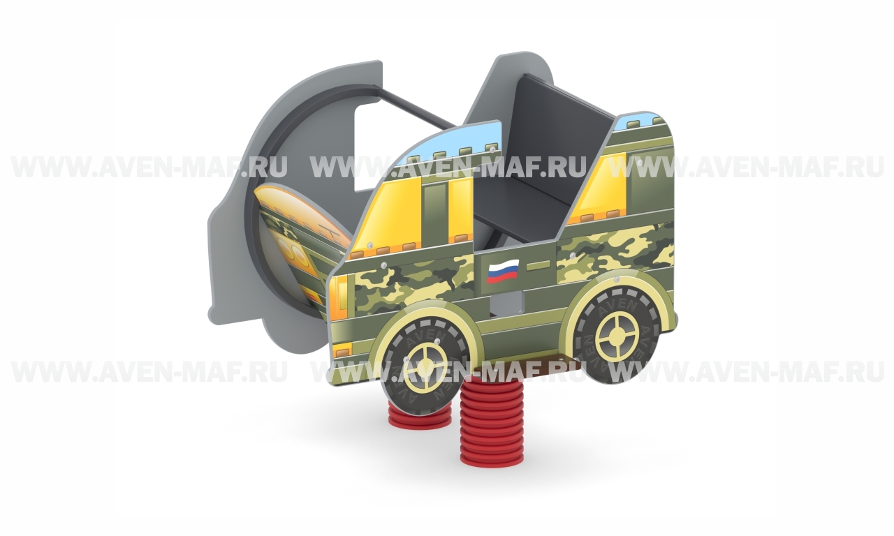 Качалка на пружинах МК-21/2 Армейская машина