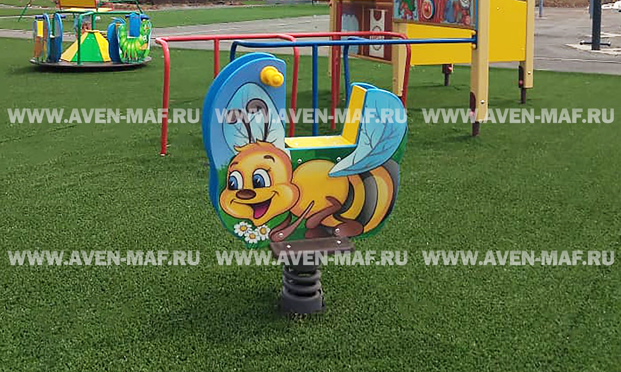 Качалка на пружине МК-21 Пчелка (047)