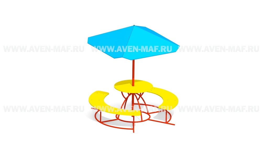 Детский столик с зонтиком З-5