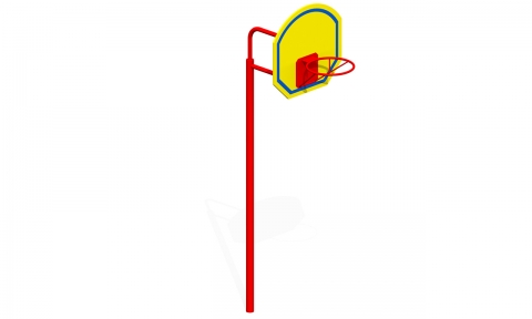 Баскетбольная стойка Т-42 м (средняя)