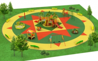 Детские площадки в стиле "Африка"