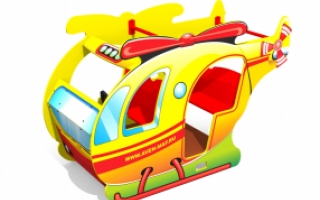 Игровой элемент для детской площадки Д-18 Вертолет
