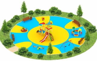 Детские площадки в стиле "Сити A"