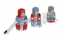 Игровой комплекс Г-4040/3 Матрешки 